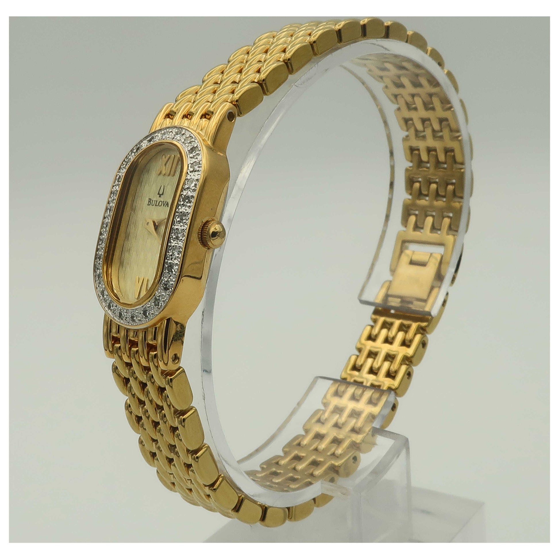 Bulova Diamonds Women's Quartz Watch 98R95-SDV - Image #4