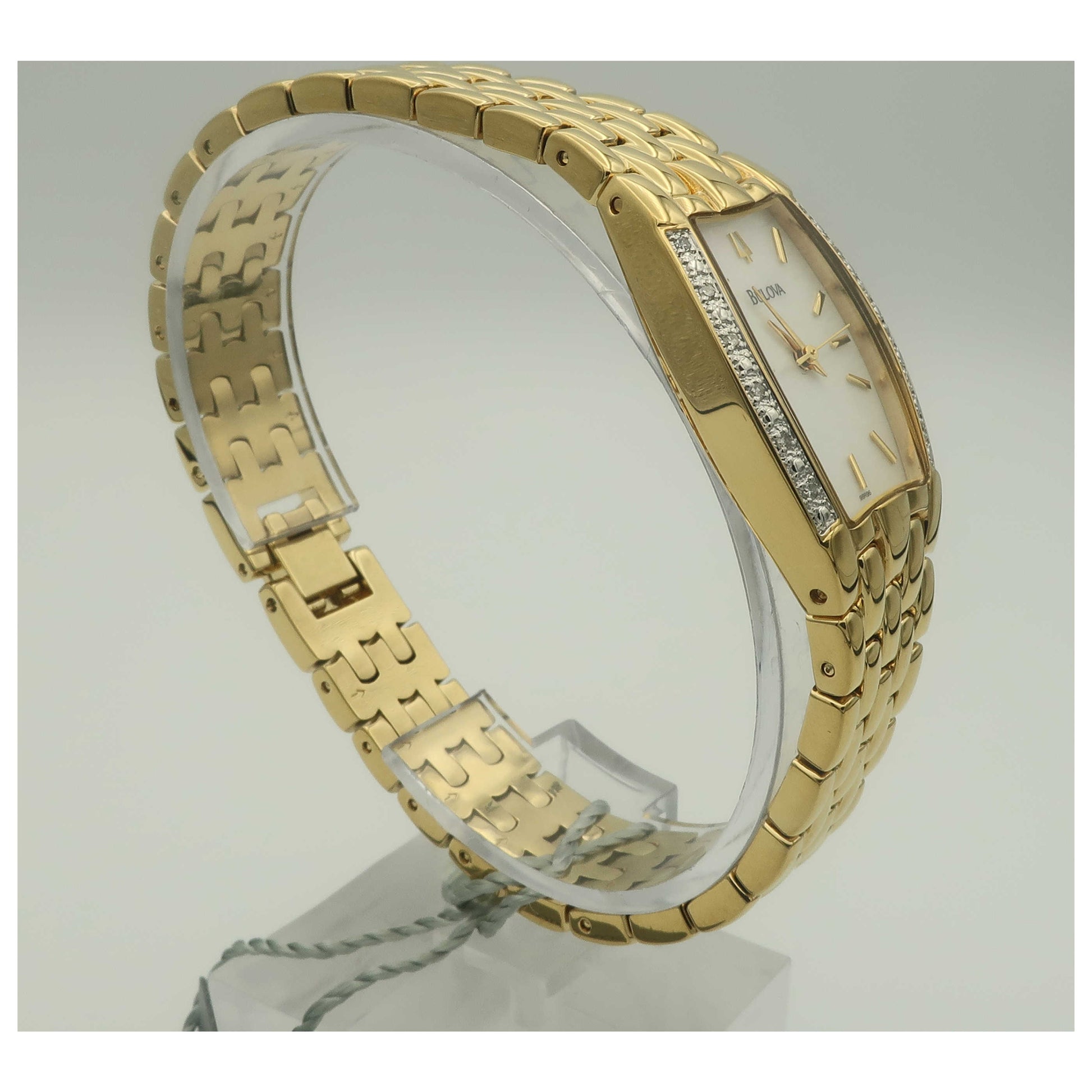 Bulova Dress Women's Japanese Quartz (Battery-Powered) Watch 98R96-SD - Image #3