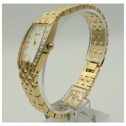 Bulova Dress Women's Japanese Quartz (Battery-Powered) Watch 98R96-SD - Image #4