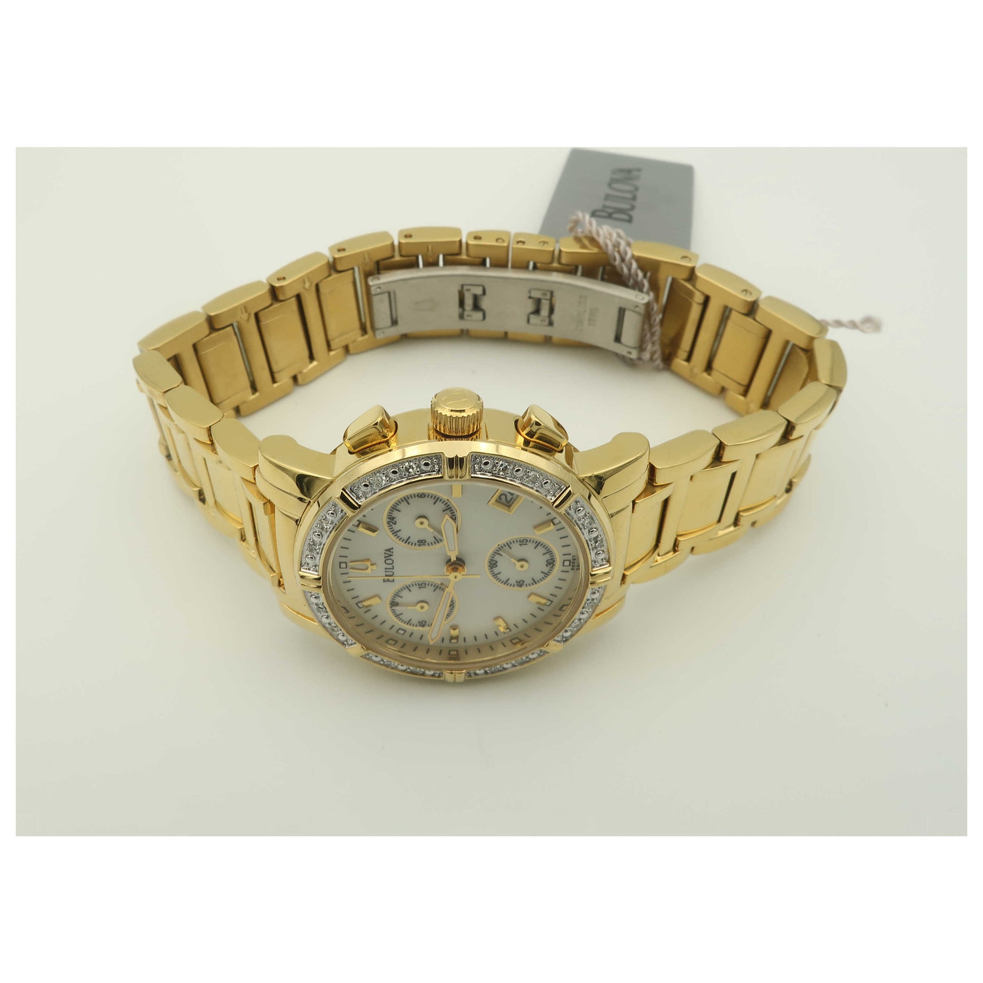 Bulova Diamonds Women's Quartz Watch 98R97-PO - Image #8