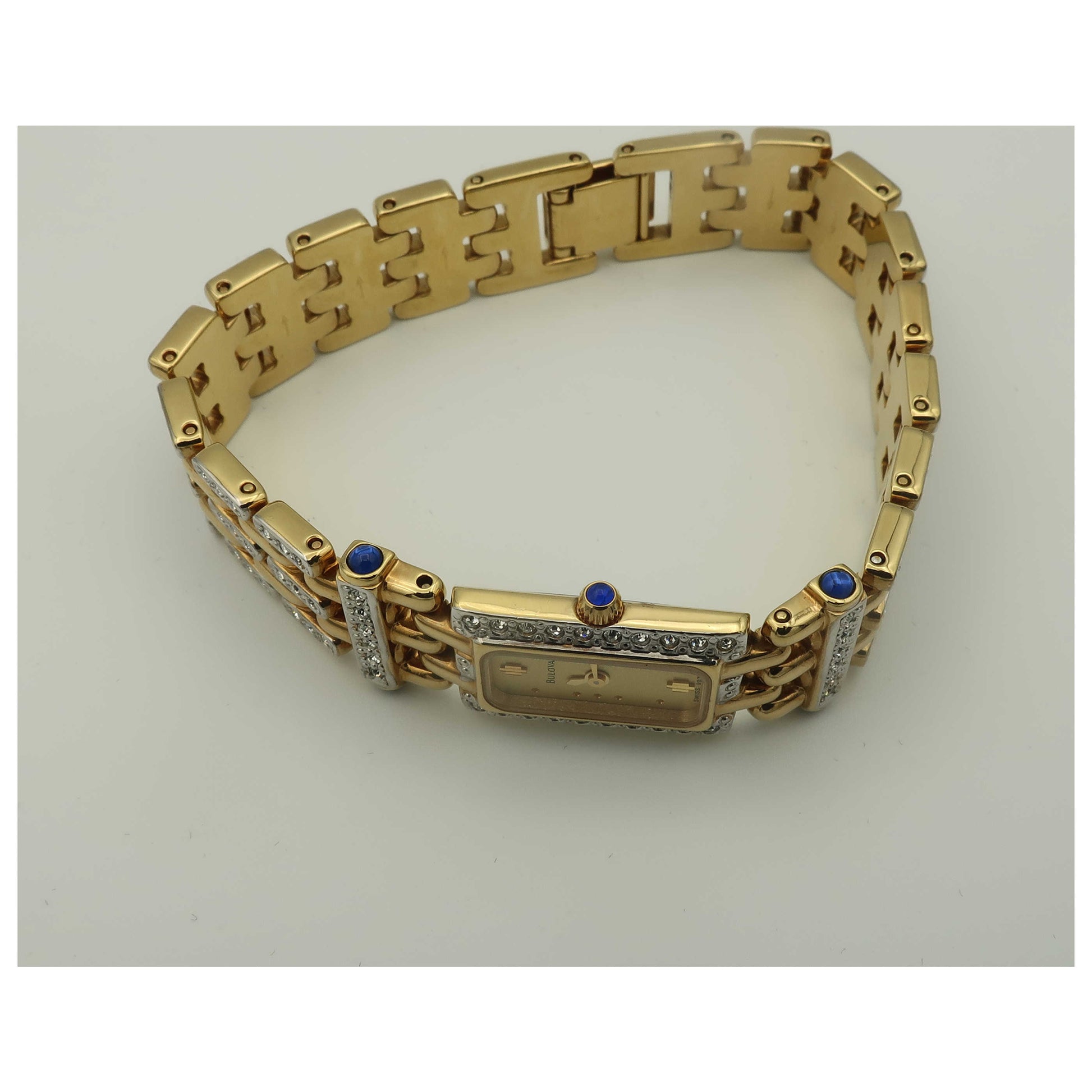 Bulova Crystal Women's Swiss Quartz (Battery-Powered) Watch 98T13-PO - Image #8