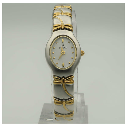 Front view of Bulova Dress Women's Quartz Watch 98T52-SD
