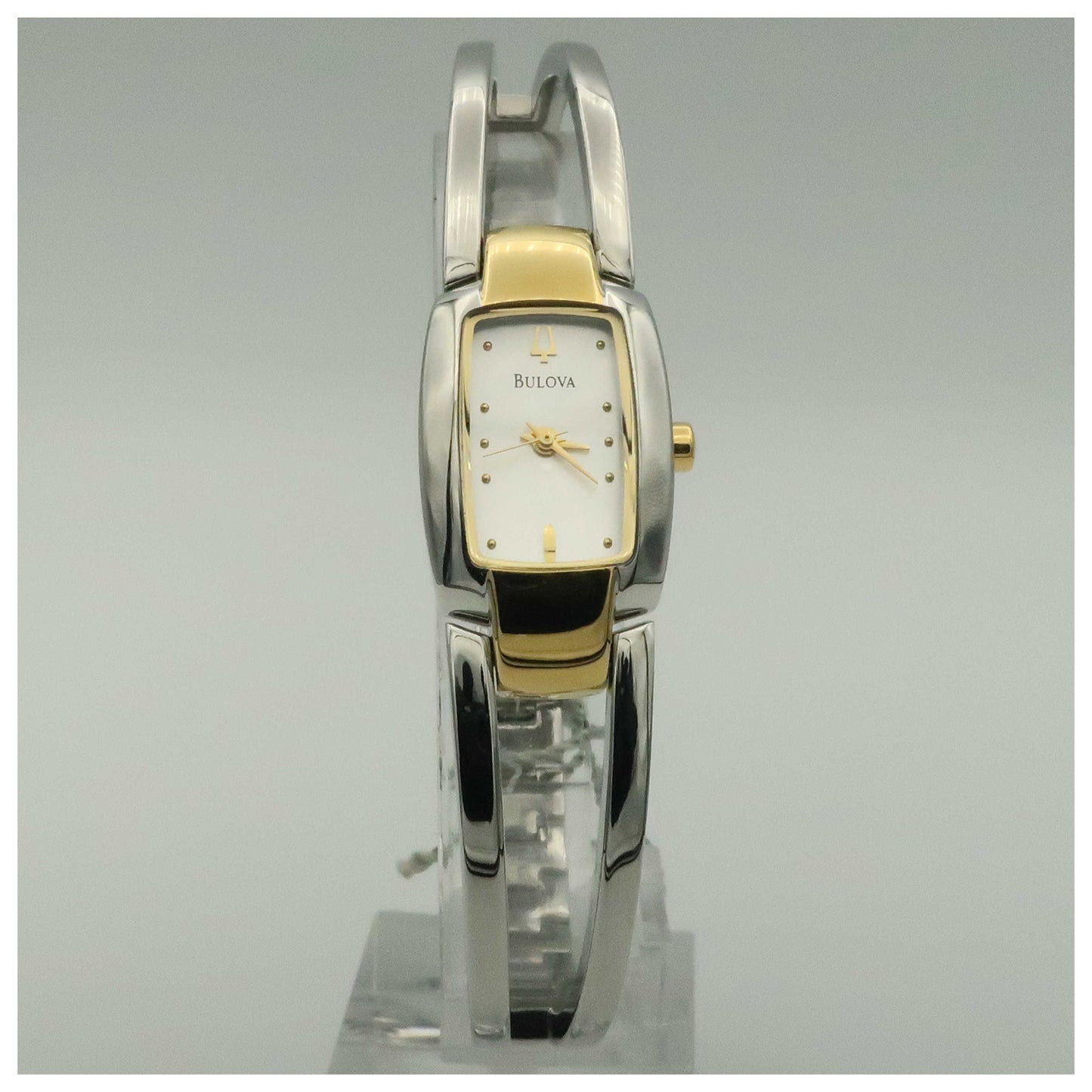 Front view of Bulova Dress Women's Quartz Watch 98T81-PO