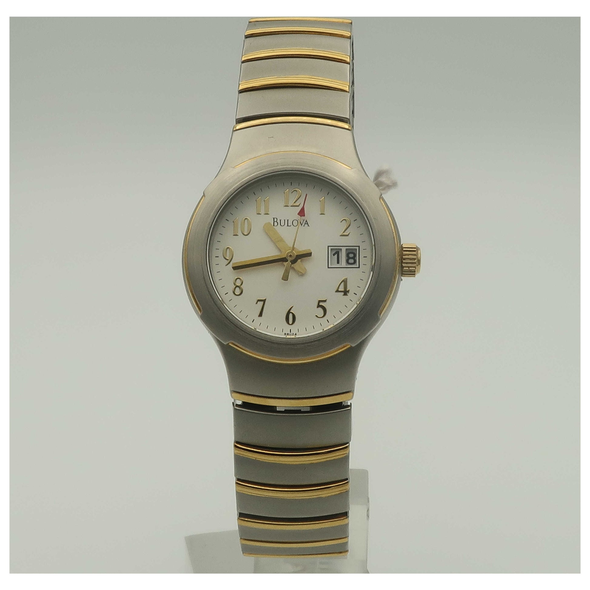 Front view of Bulova Bracelet Women's Quartz Watch 98U24-PO