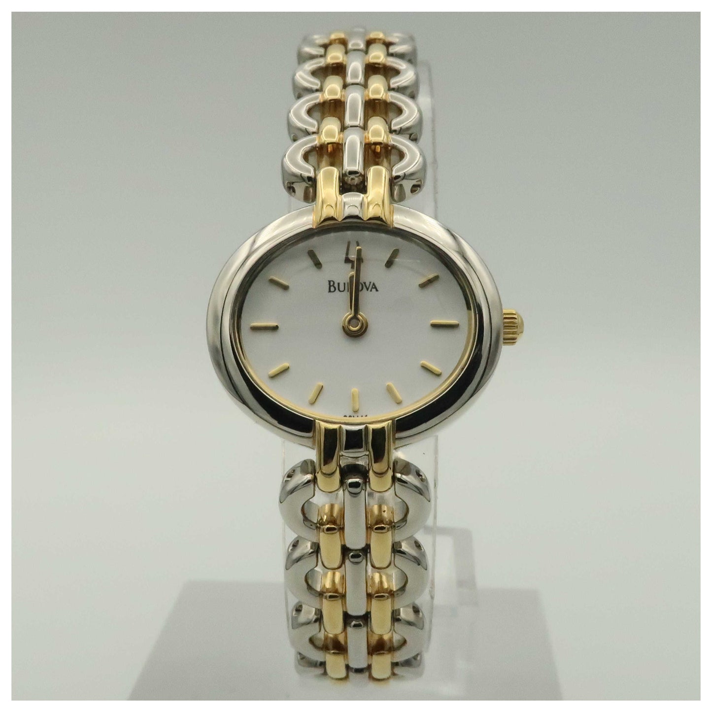 Front view of Bulova Bracelet Women's Watch 98V11-PO