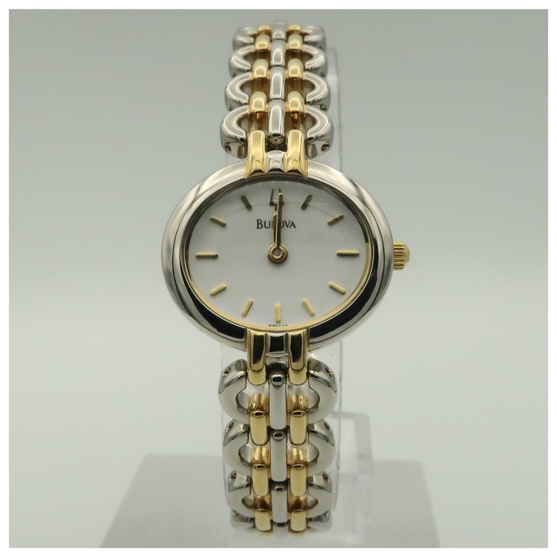 Front view of Bulova Bracelet Women's Watch 98V11-PO