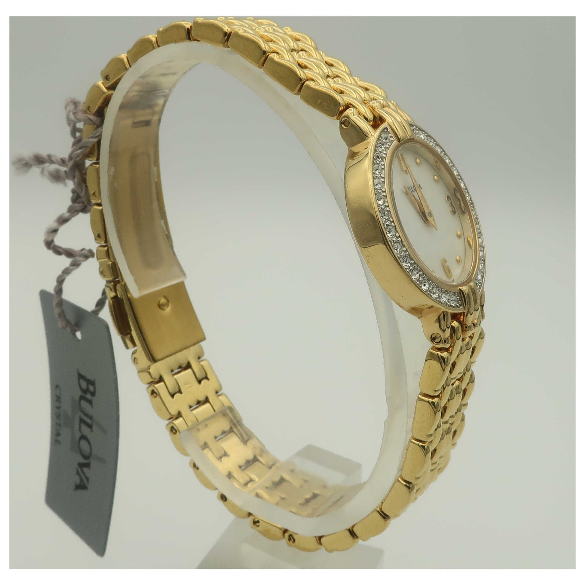 Bulova Crystal Women's Quartz Watch 98V13-PO - Image #3