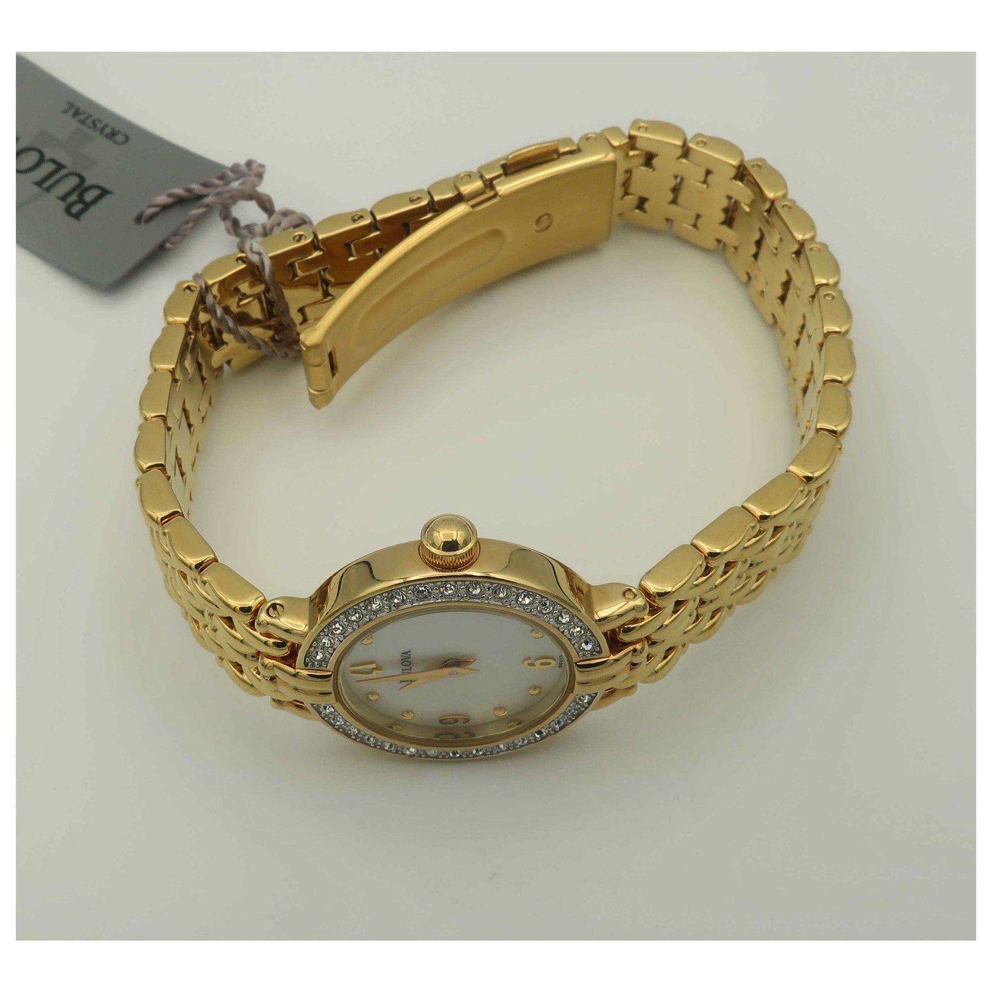 Bulova Crystal Women's Quartz Watch 98V13-PO - Image #8