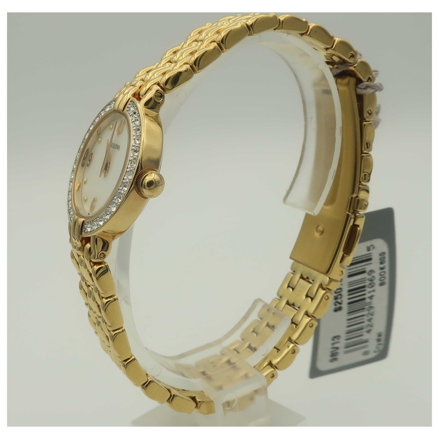 Bulova Crystal Women's Quartz Watch 98V13-PO - Image #4