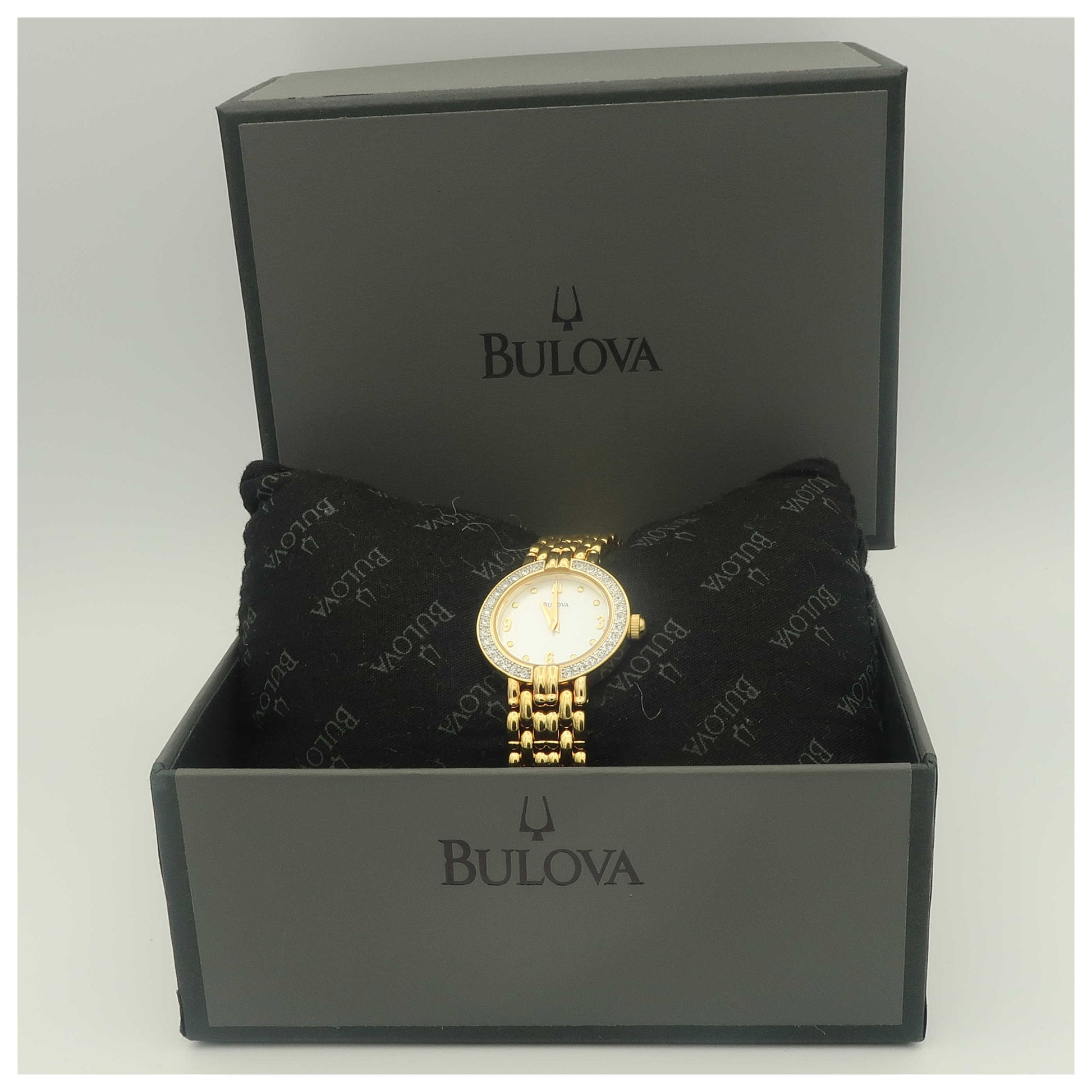 Bulova Crystal Women's Quartz Watch 98V13-PO - Image #6