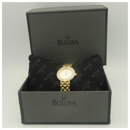 Bulova Crystal Women's Quartz Watch 98V13-PO - Image #6