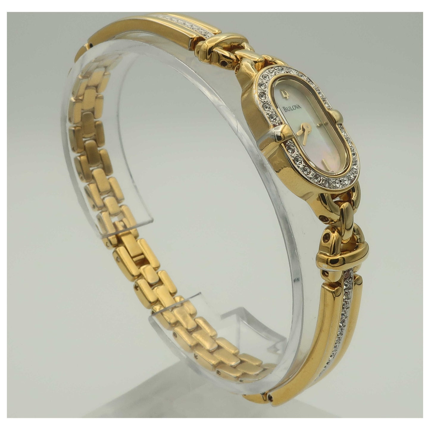 Bulova Crystal Women's Quartz Watch 98V21-PO - Image #3