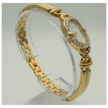 Bulova Crystal Women's Quartz Watch 98V21-PO - Image #3