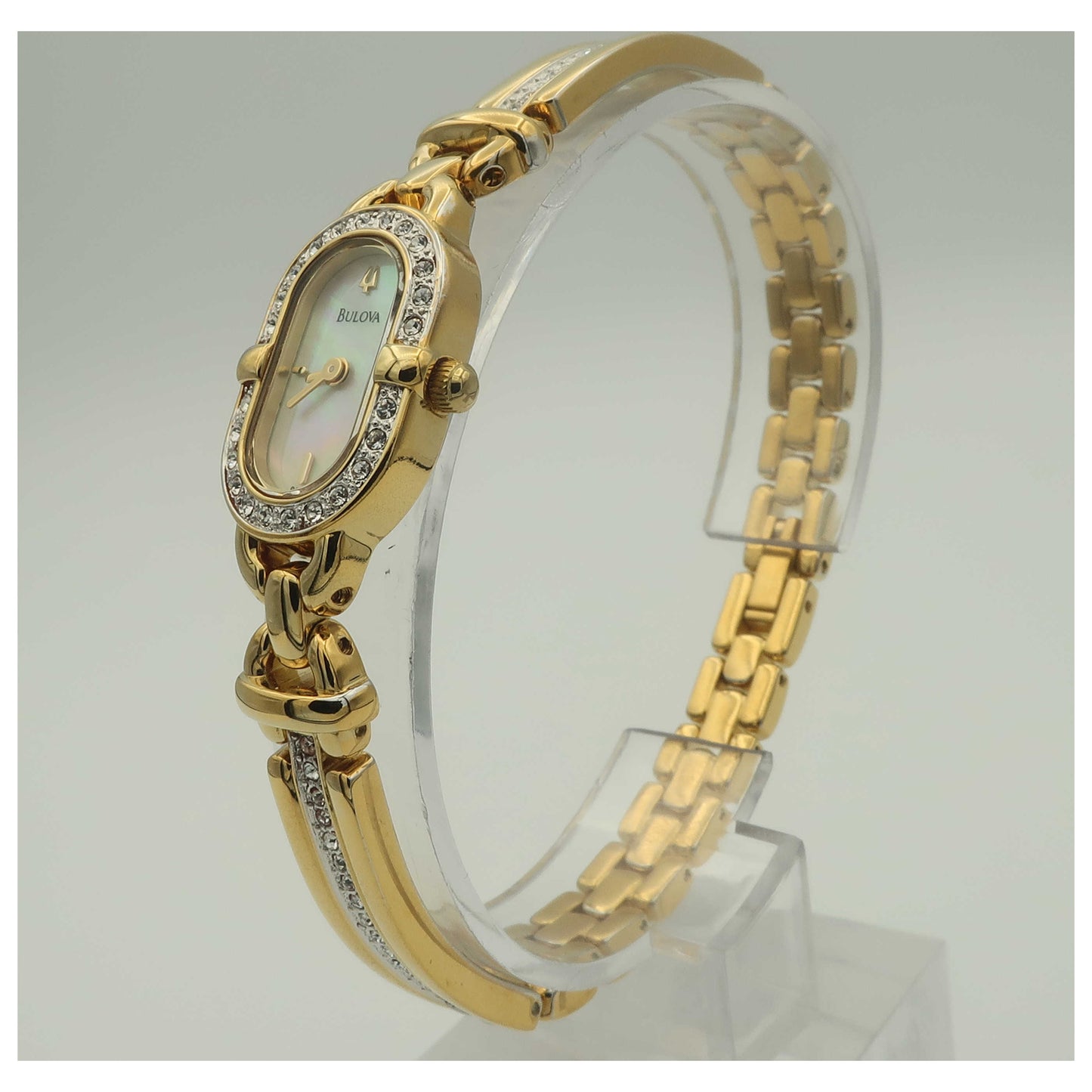 Bulova Crystal Women's Quartz Watch 98V21-PO - Image #4