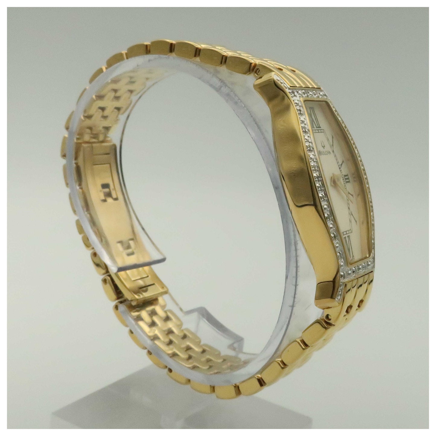 Bulova Dress Women's Quartz Watch 98W03-PO - Image #3