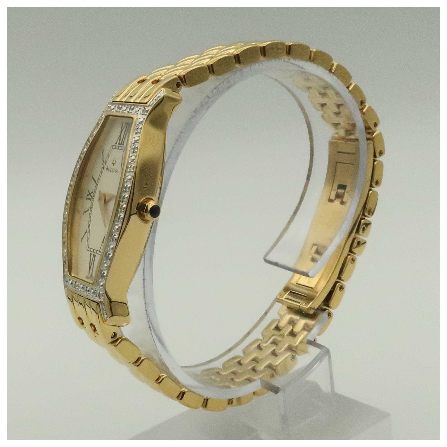 Bulova Dress Women's Quartz Watch 98W03-PO - Image #4