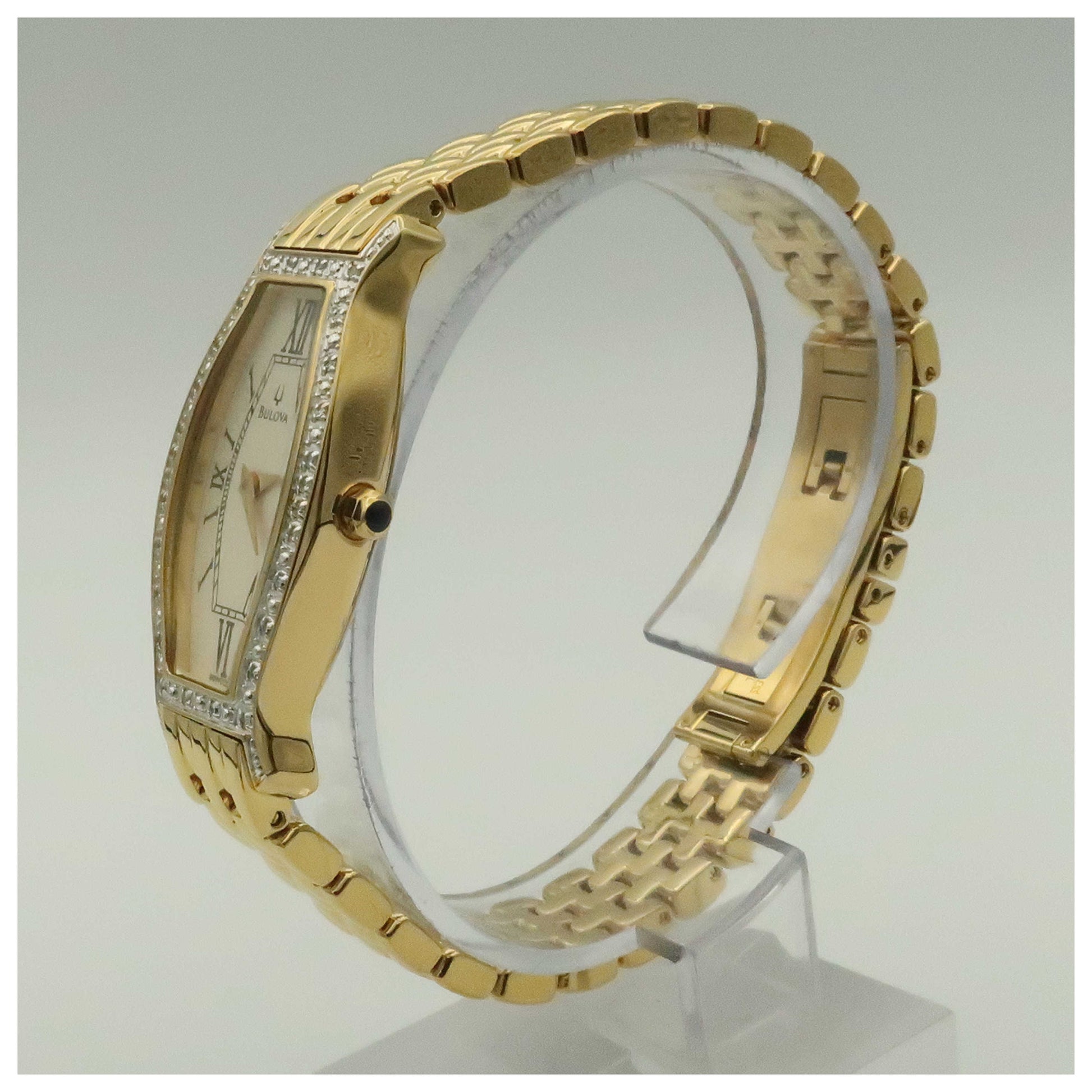 Bulova Dress Women's Quartz Watch 98W03-PO - Image #4