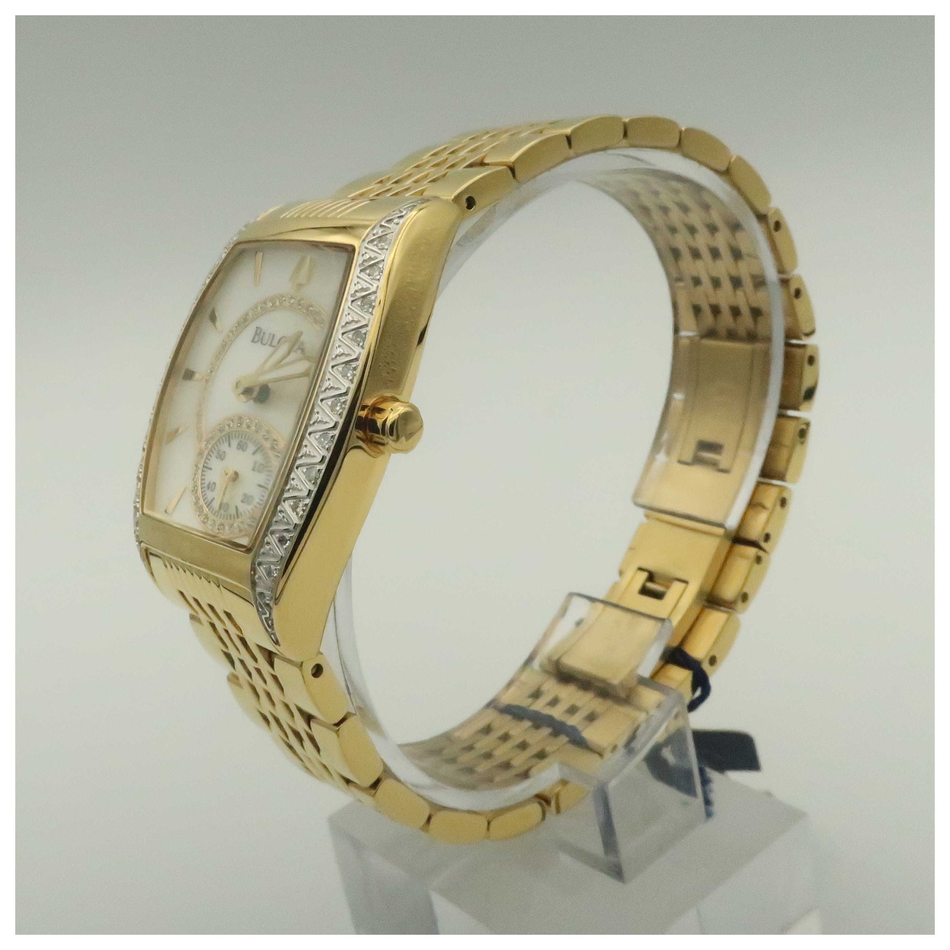 Bulova Dress Women's Watch 98W05-PO - Image #4