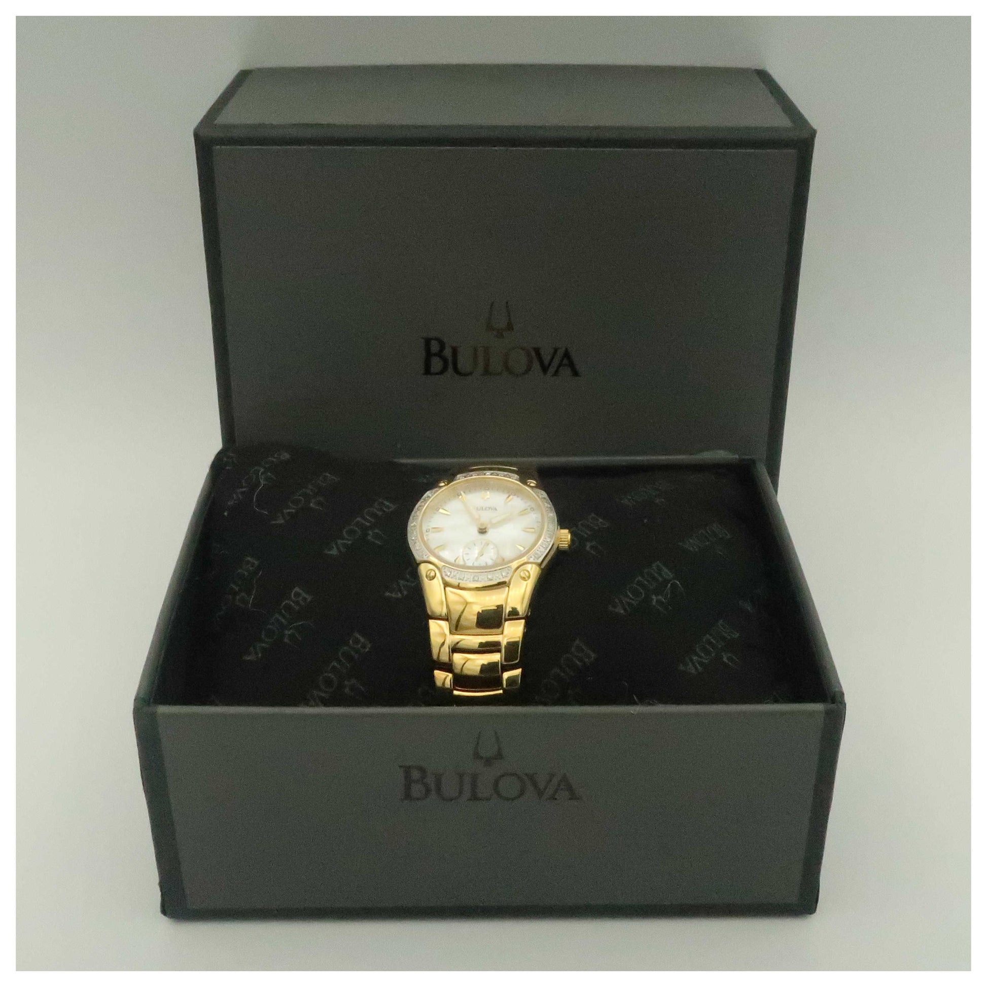Bulova Dress Women's Quartz Watch 98W06-SD - Image #6