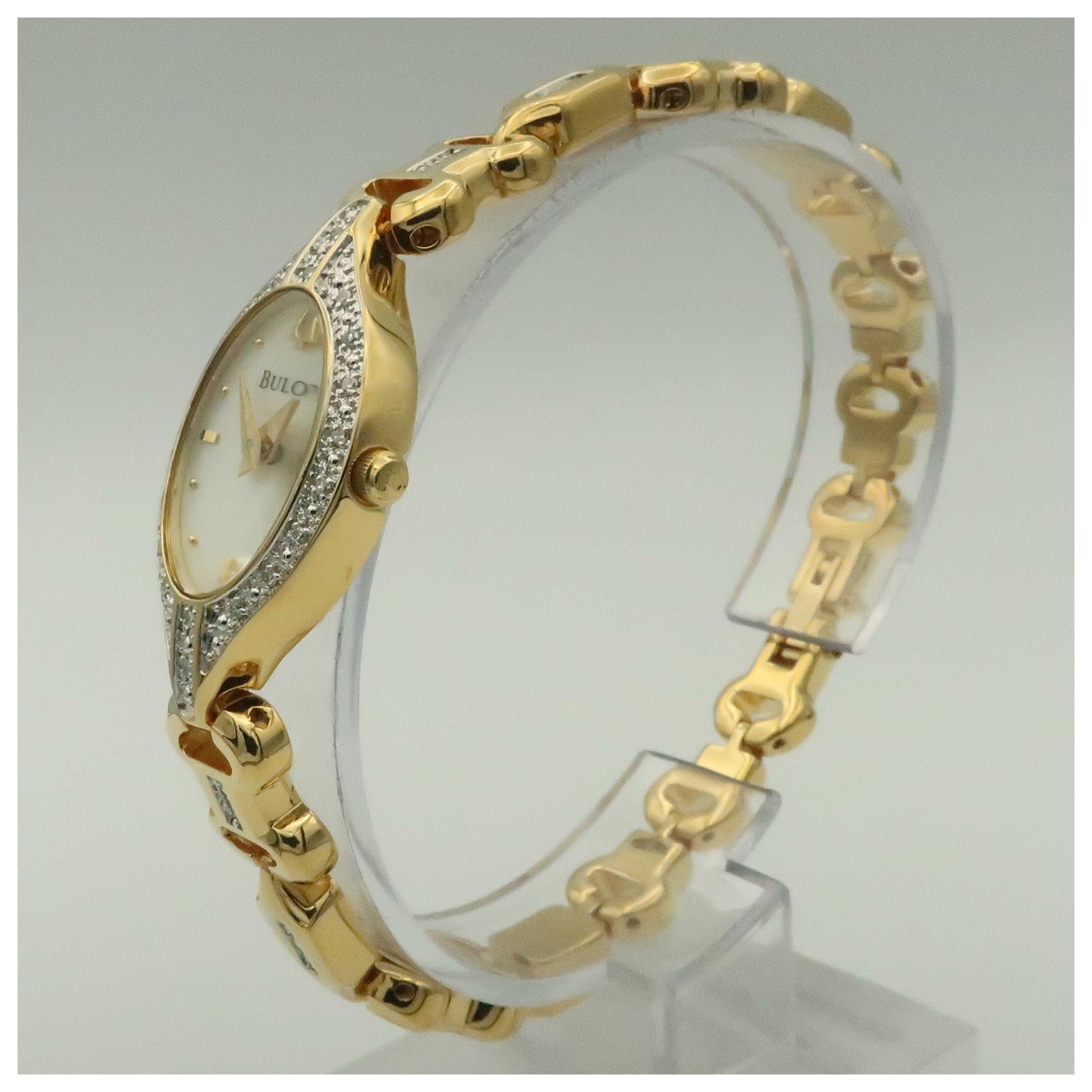 Bulova Bangle Women's Quartz Watch 98W09-PO - Image #4