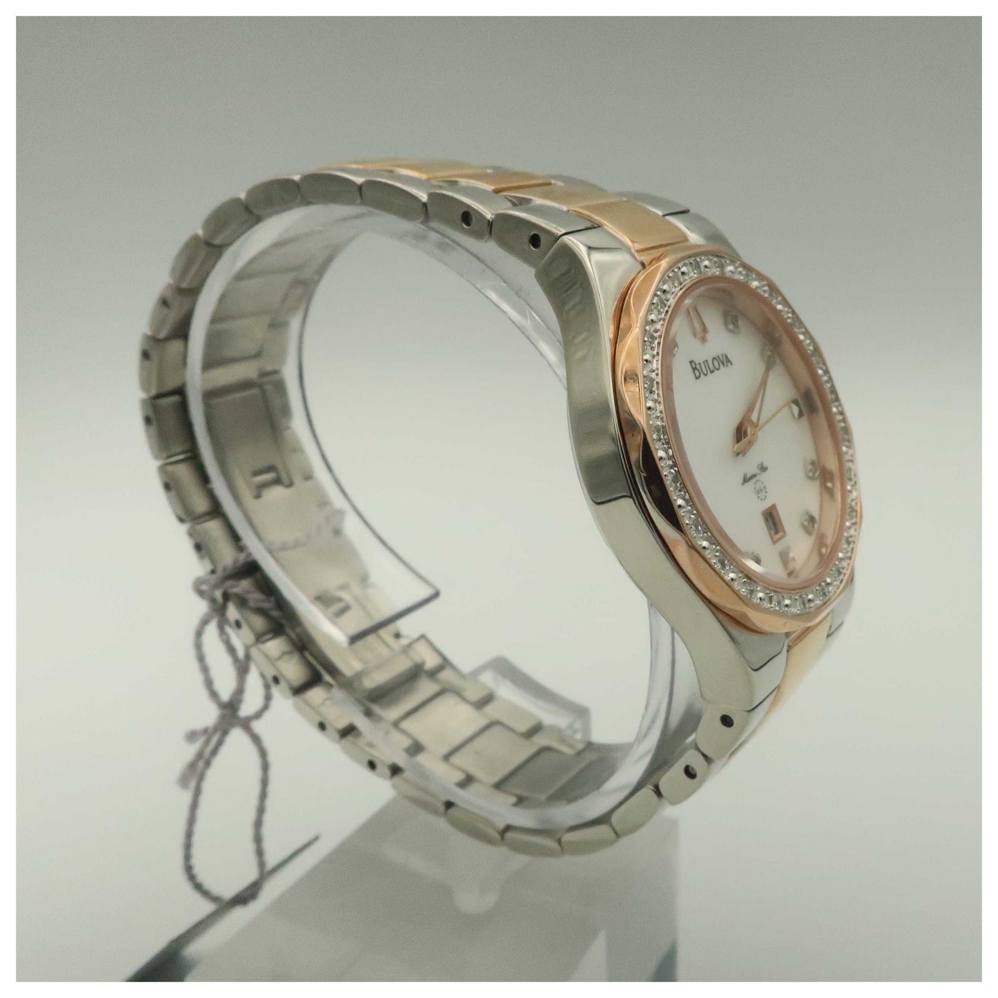 Bulova Diamonds Women's Quartz Watch 98W11-PO - Image #3