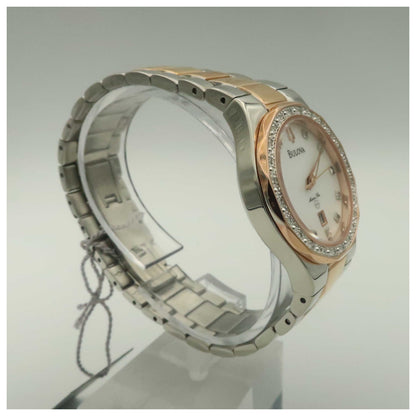 Bulova Diamonds Women's Quartz Watch 98W11-PO - Image #3