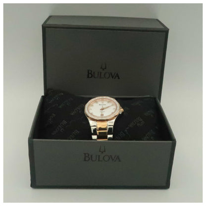 Bulova Diamonds Women's Quartz Watch 98W11-PO - Image #6