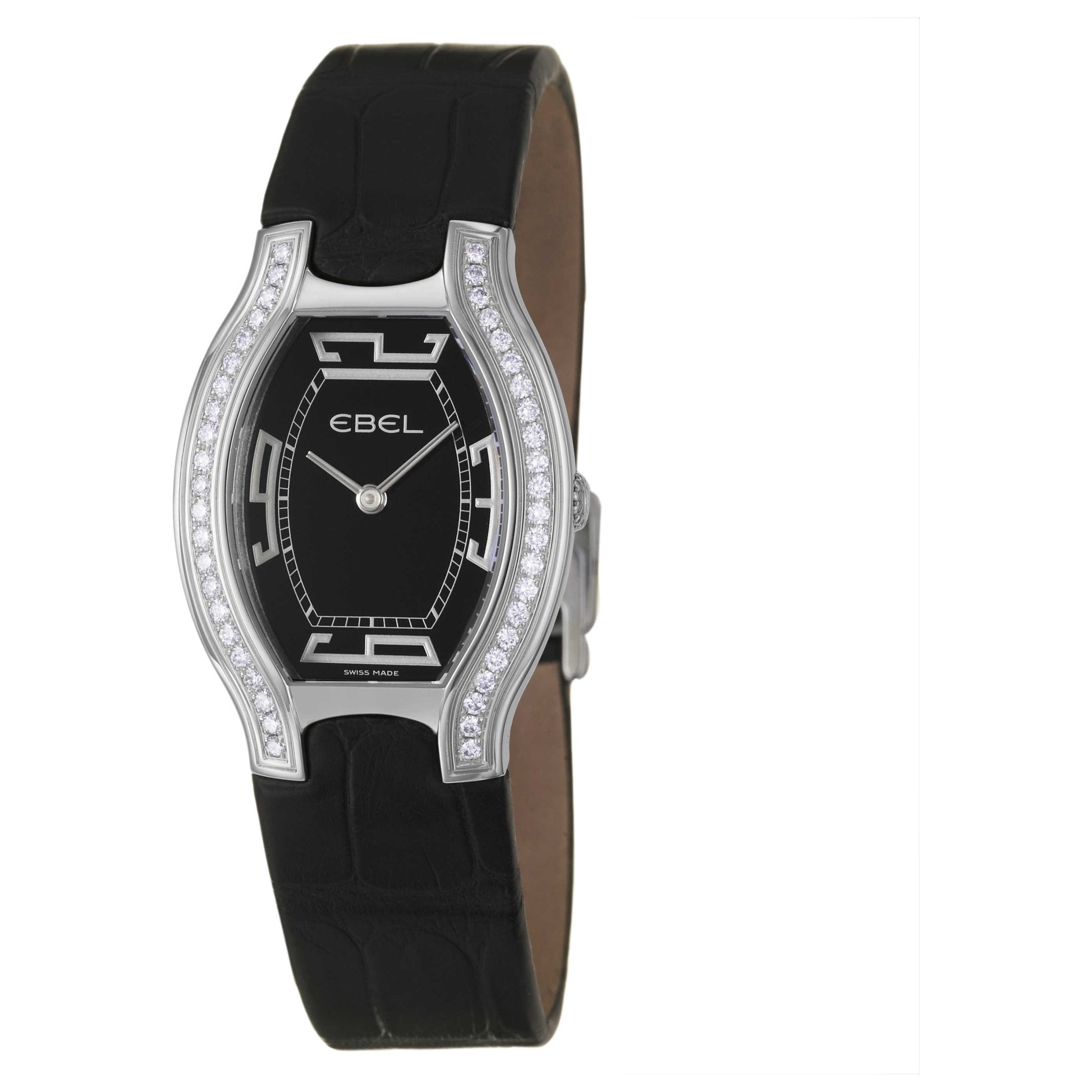 Front view of Ebel Beluga Tonneau Women's Swiss Quartz (Battery-Powered) Watch 9901G38-516035136