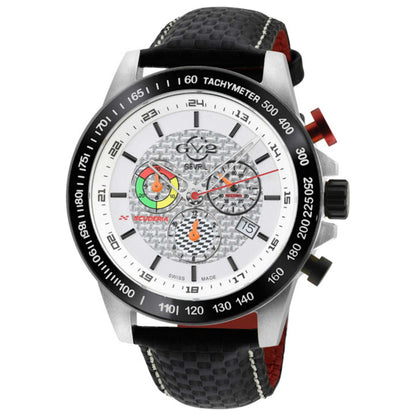 Front view of GV2 by Gevril Scuderia Men's Quartz Watch 9920