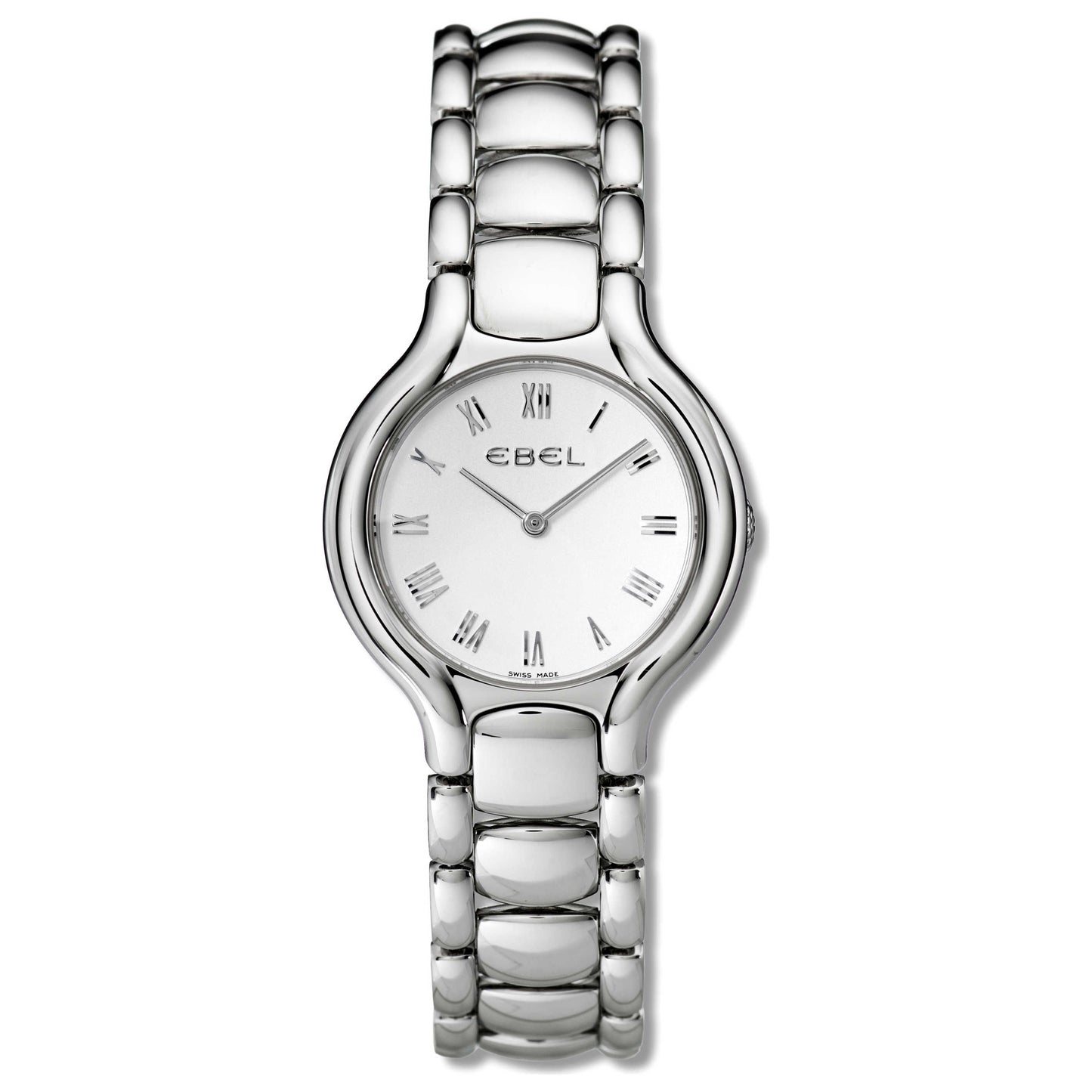 Front view of Ebel Beluga Women's Swiss Quartz (Battery-Powered) Watch 9976421-6250