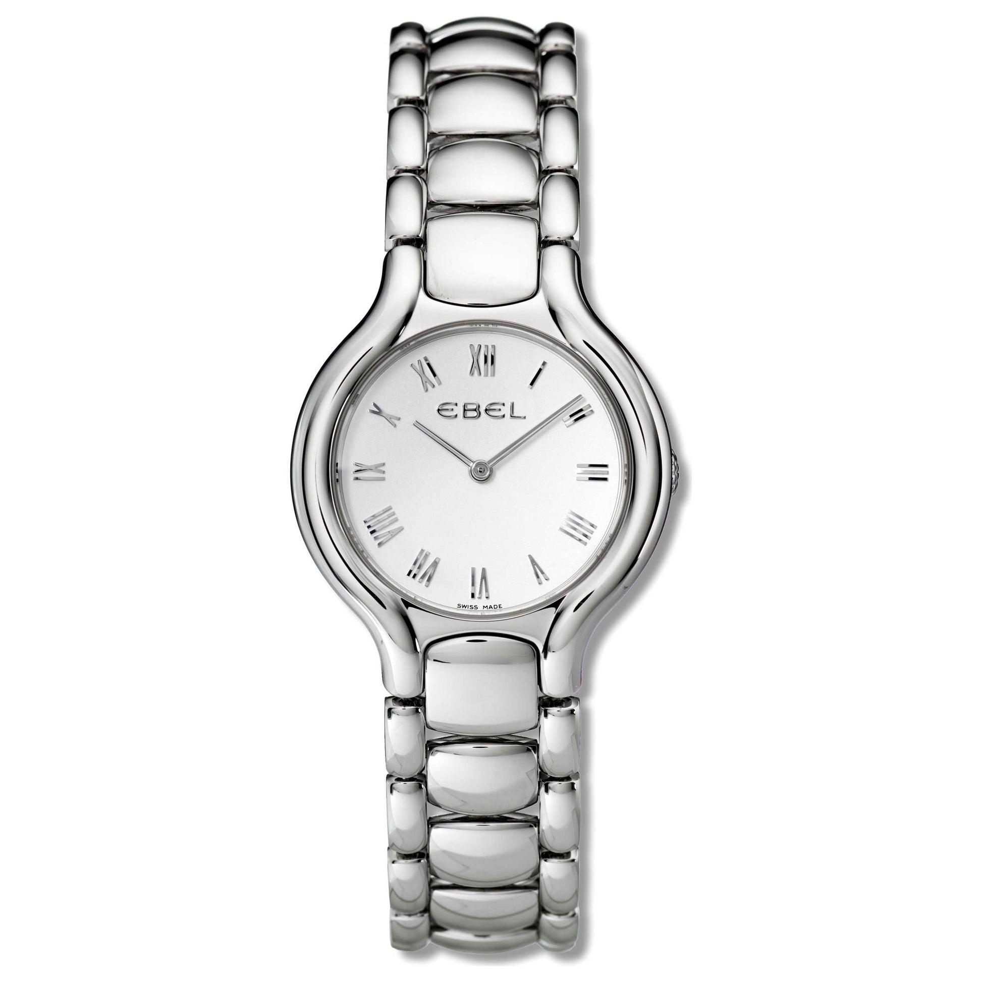 Front view of Ebel Beluga Women's Swiss Quartz (Battery-Powered) Watch 9976421-6250