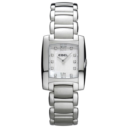 Front view of Ebel Brasilia Women's Swiss Quartz (Battery-Powered) Watch 9976M22-98500