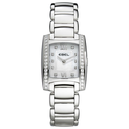 Front view of Ebel Brasilia Women's Swiss Quartz (Battery-Powered) Watch 9976M28-9810500