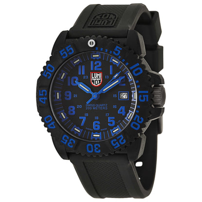 Front view of Luminox Navy SEAL Colormark Men's Swiss Quartz (Battery-Powered) Watch A-3053