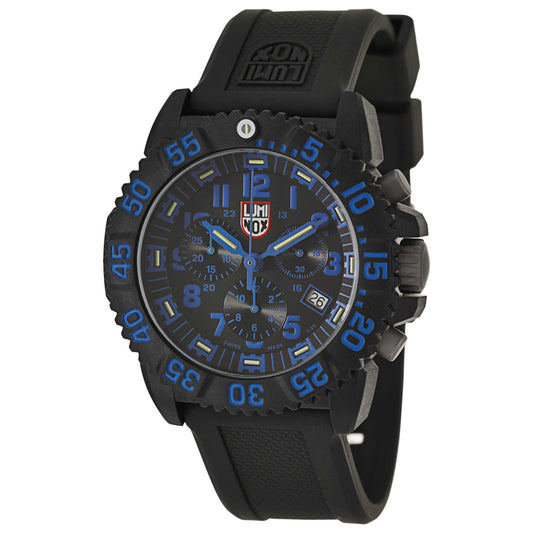 Front view of Luminox Navy SEAL Colormark Men's Swiss Quartz (Battery-Powered) Watch A-3083
