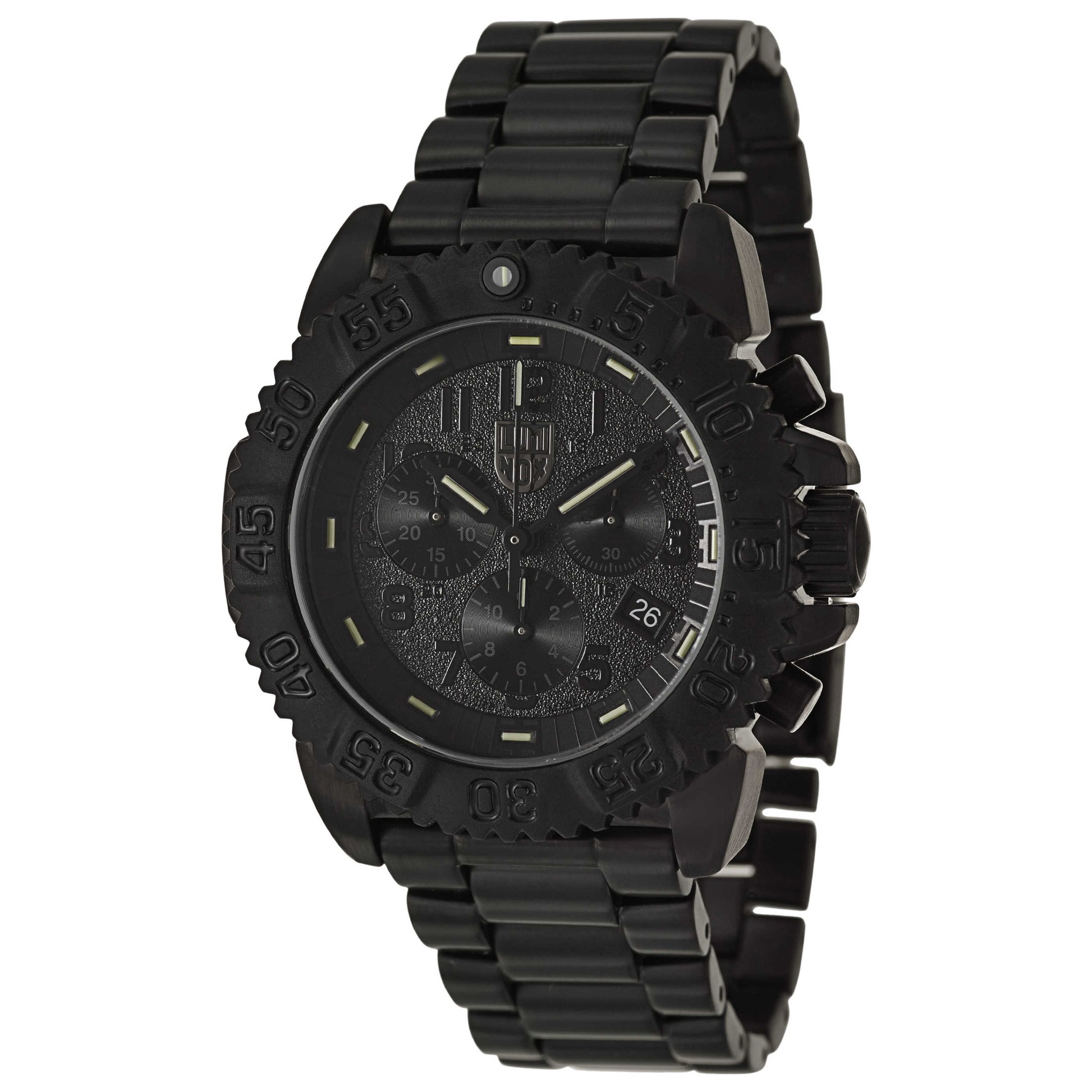 Front view of Luminox Navy SEAL Colormark Men's Swiss Quartz (Battery-Powered) Watch A-3182-BO