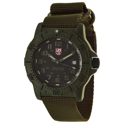 Front view of Luminox Black OPS Men's Swiss Quartz (Battery-Powered) Watch A-8817-GO