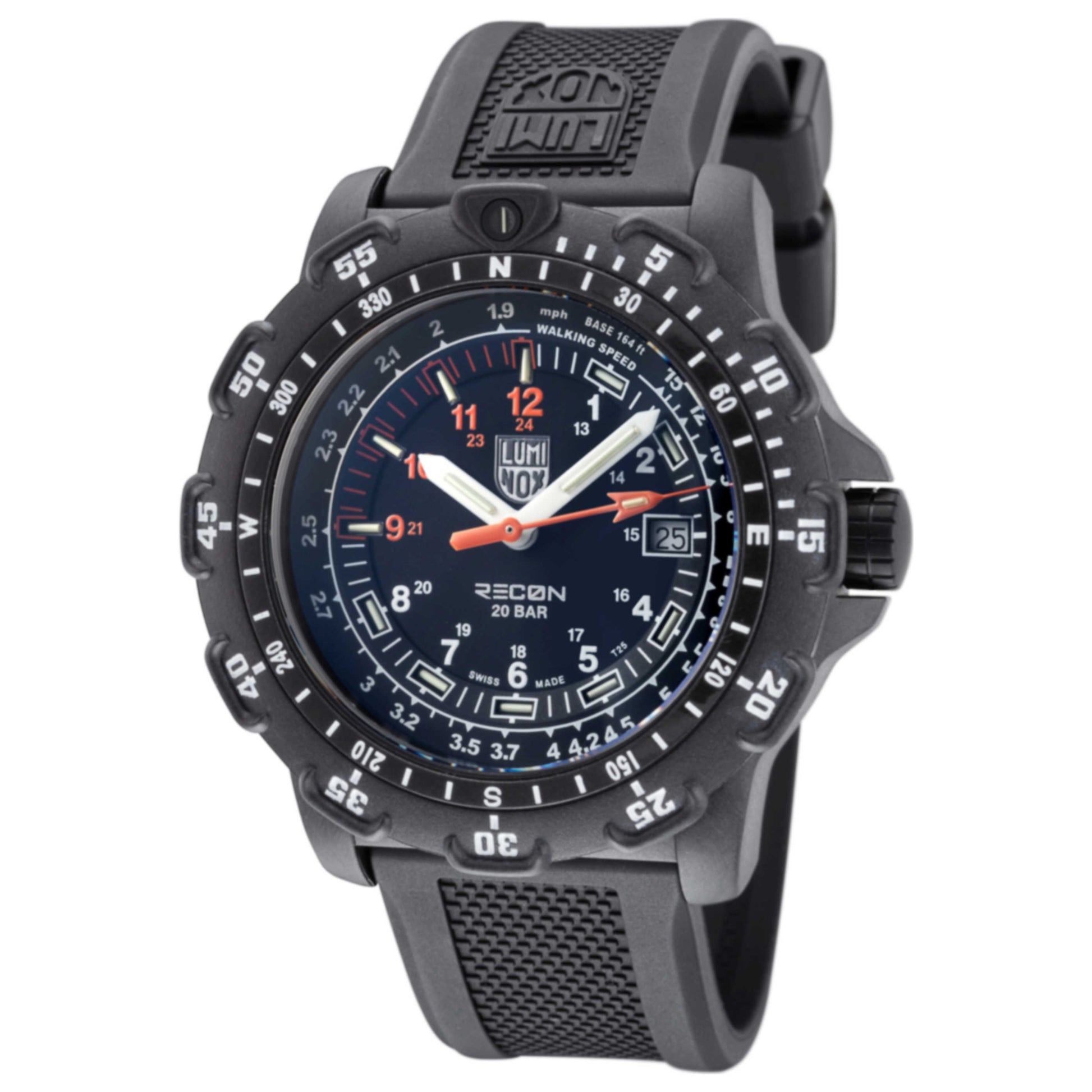 Front view of Luminox Recon Men's Quartz Watch A-8822-MI