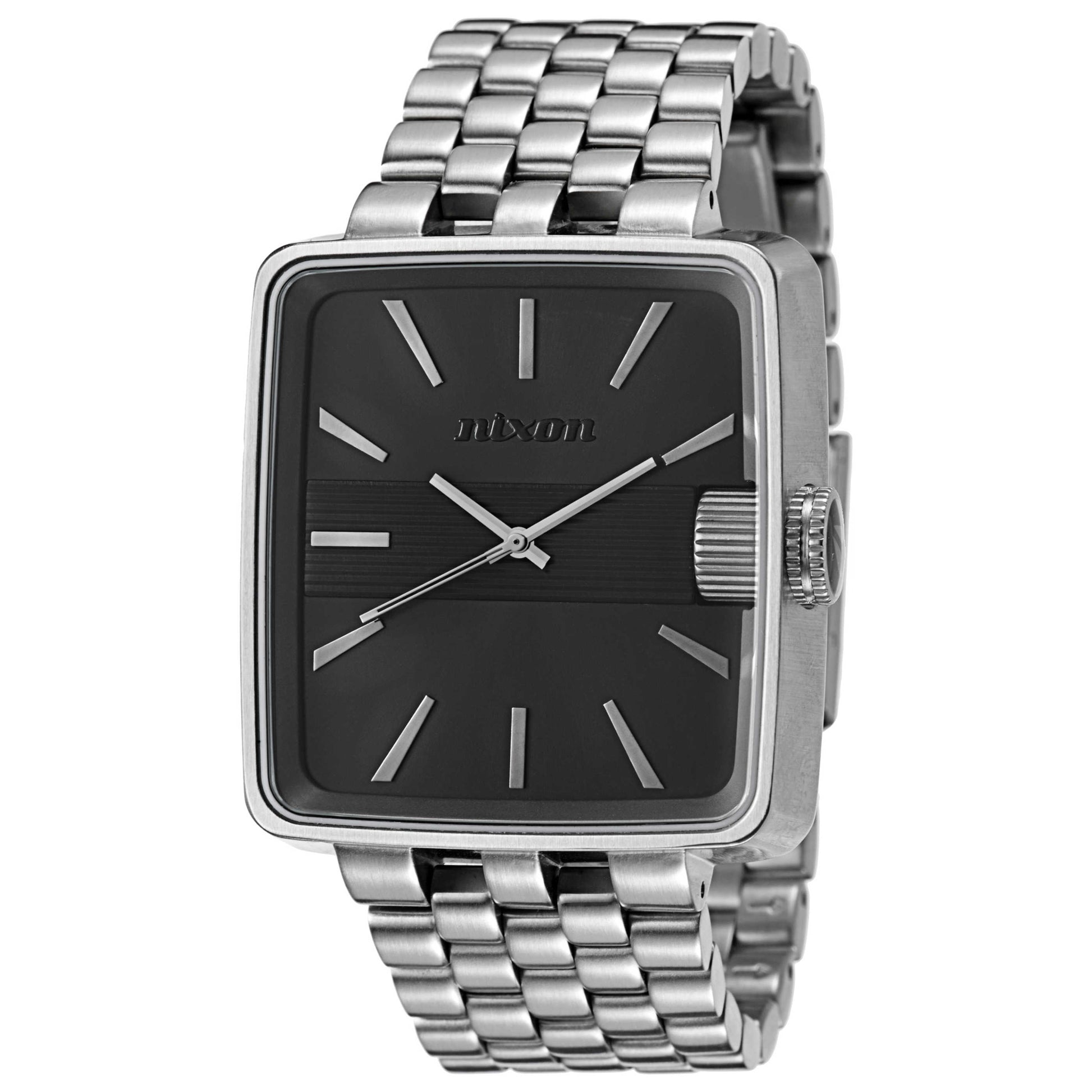 Front view of Nixon The Sultan Men's Japanese Quartz (Battery-Powered) Watch A004000-00