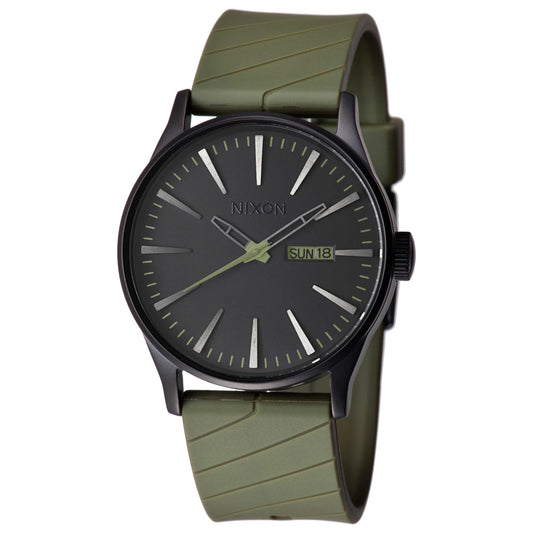 Front view of Nixon The Sentry Men's Japanese Quartz (Battery-Powered) Watch A0271032-00