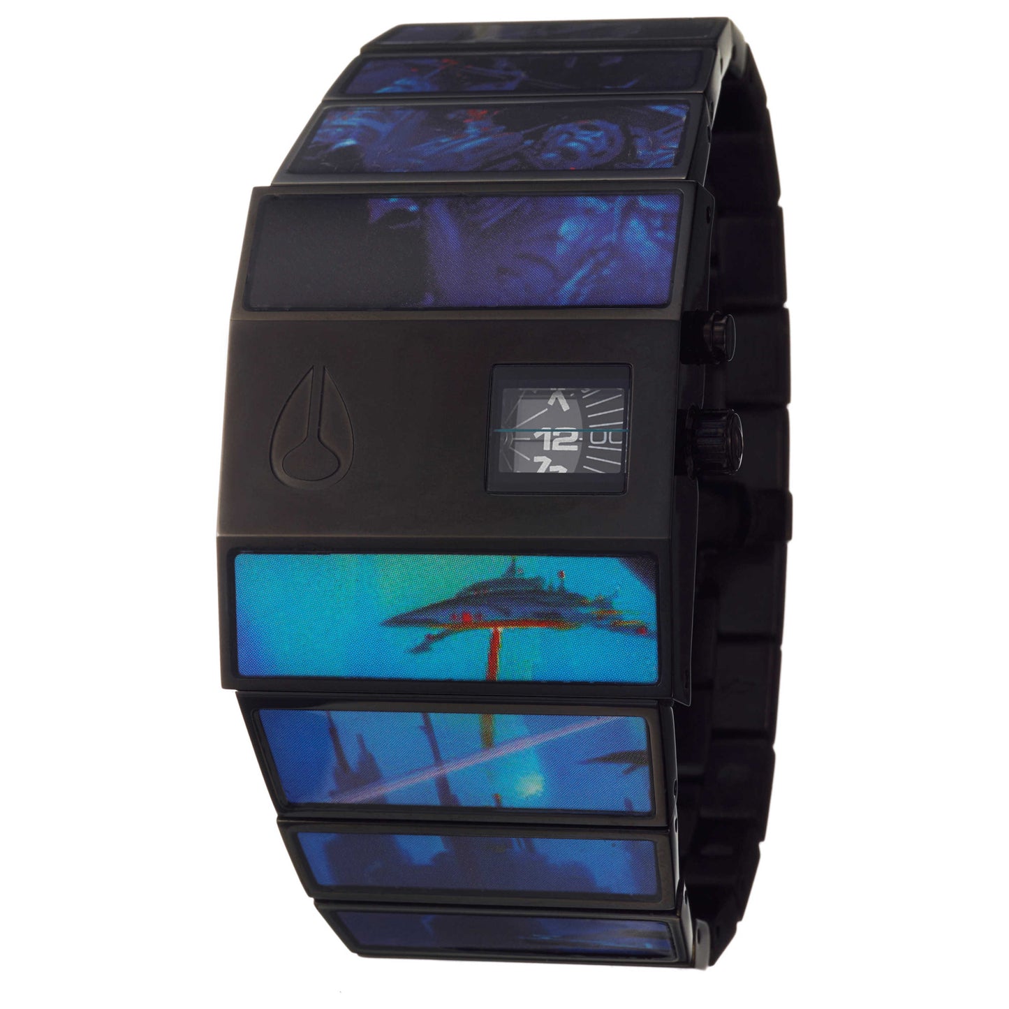 Front view of Nixon The Rotolog Men's Quartz Watch A028-519