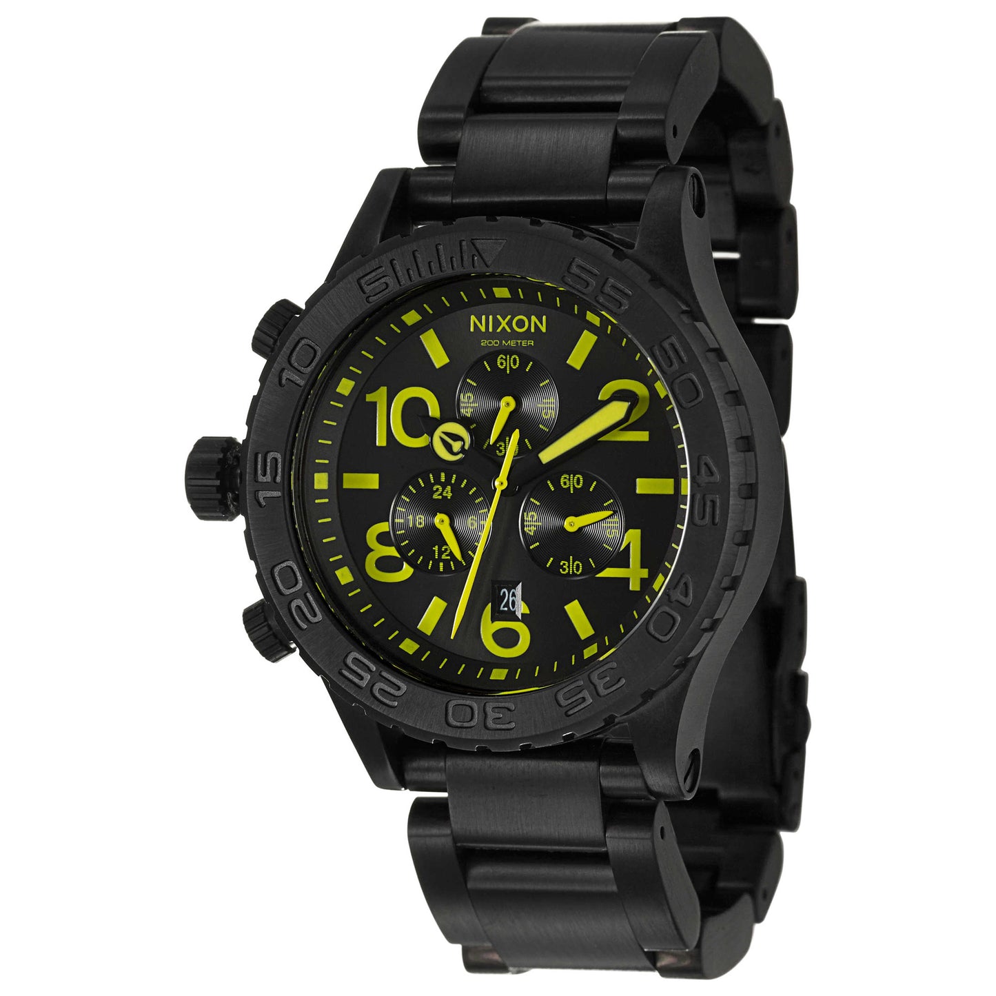 Front view of Nixon The 42-20 Men's Japanese Quartz (Battery-Powered) Watch A037603-00