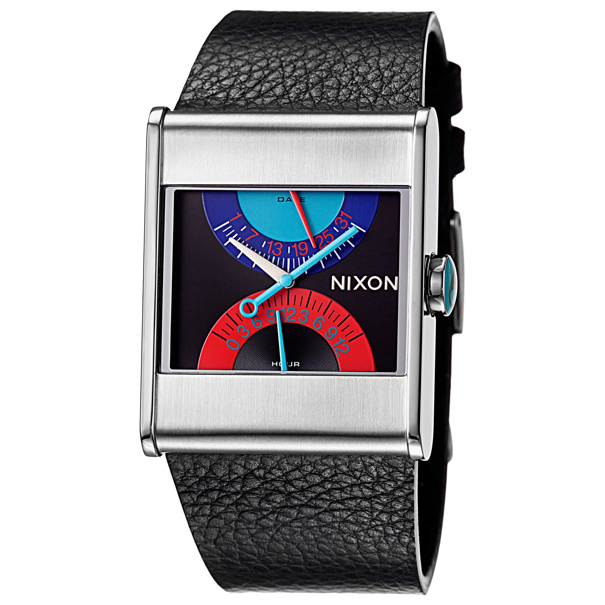 Front view of Nixon The R1G1 Men's Japanese Quartz (Battery-Powered) Watch A039716-00