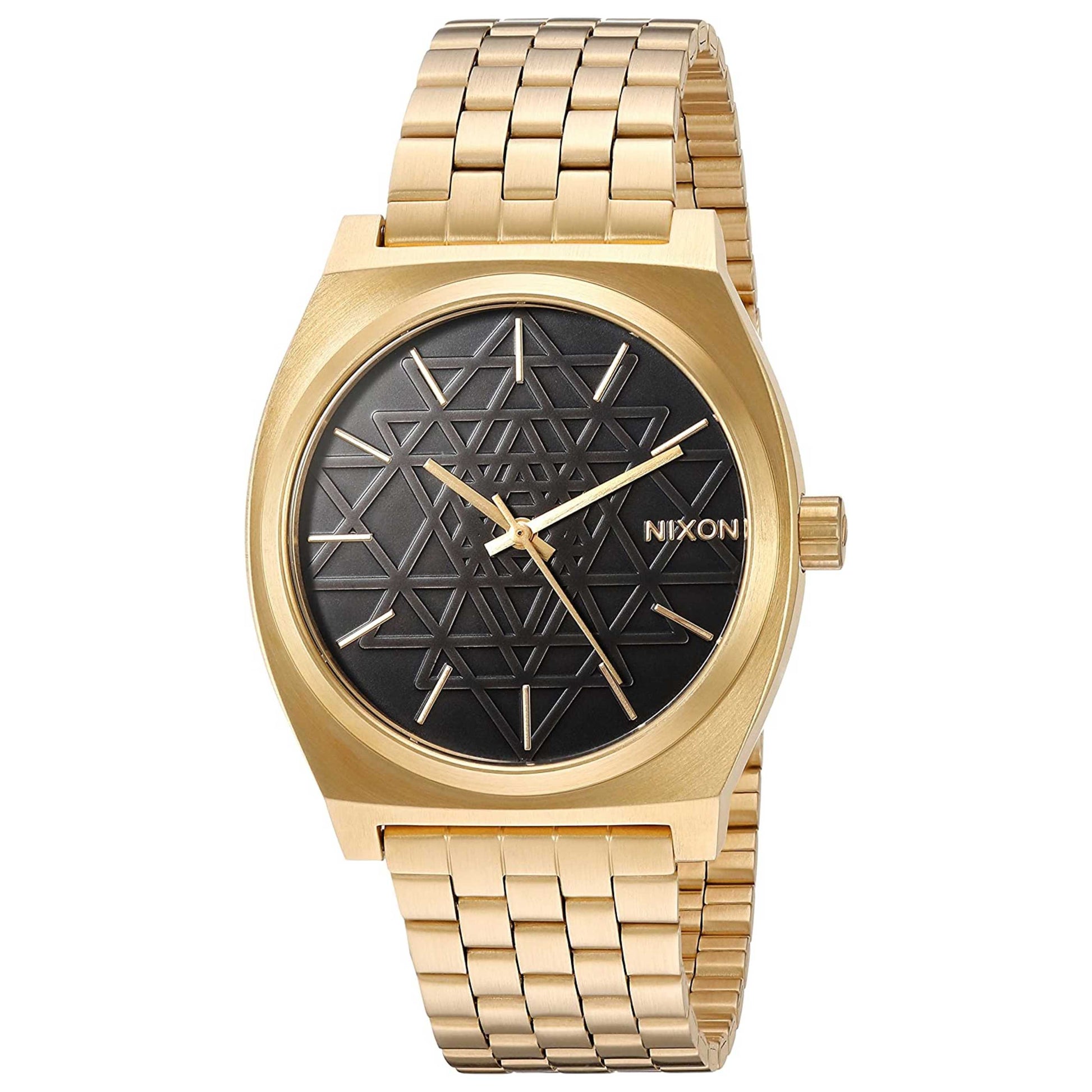 Front view of Nixon The Time Teller Women's Japanese Quartz (Battery-Powered) Watch A0452478-00