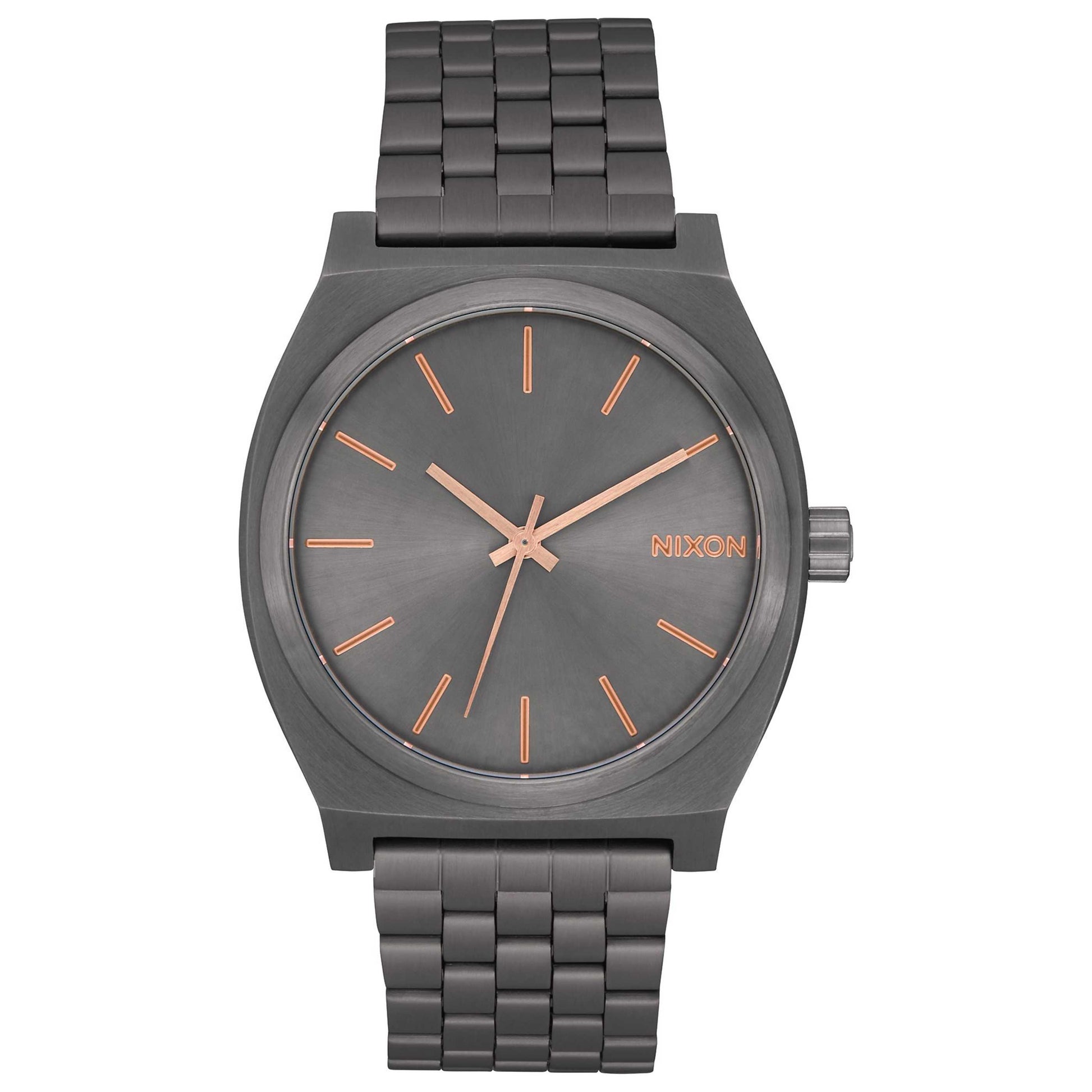 Front view of Nixon The Time Teller Women's Japanese Quartz (Battery-Powered) Watch A0452785-00