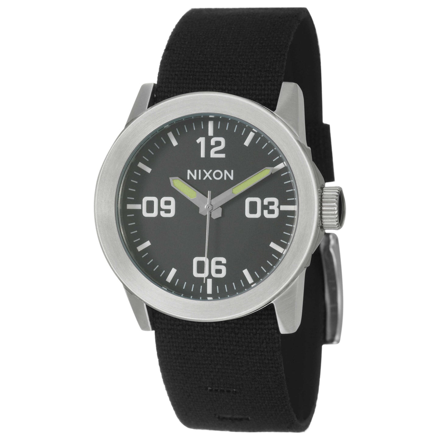 Front view of Nixon The Private Men's Japanese Quartz (Battery-Powered) Watch A049000-00