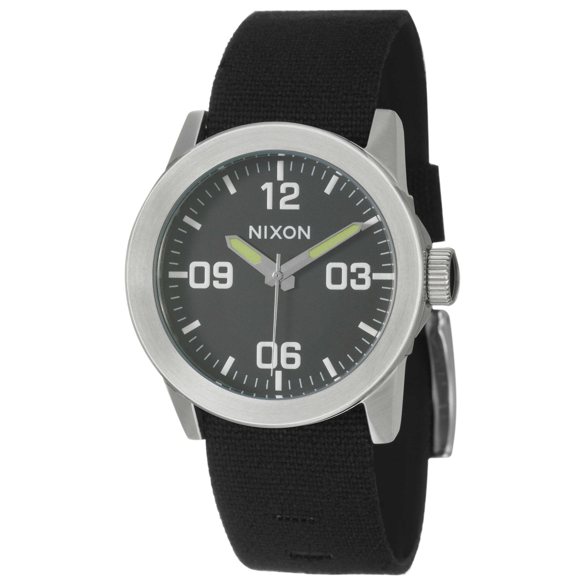 Front view of Nixon The Private Men's Japanese Quartz (Battery-Powered) Watch A049000-00