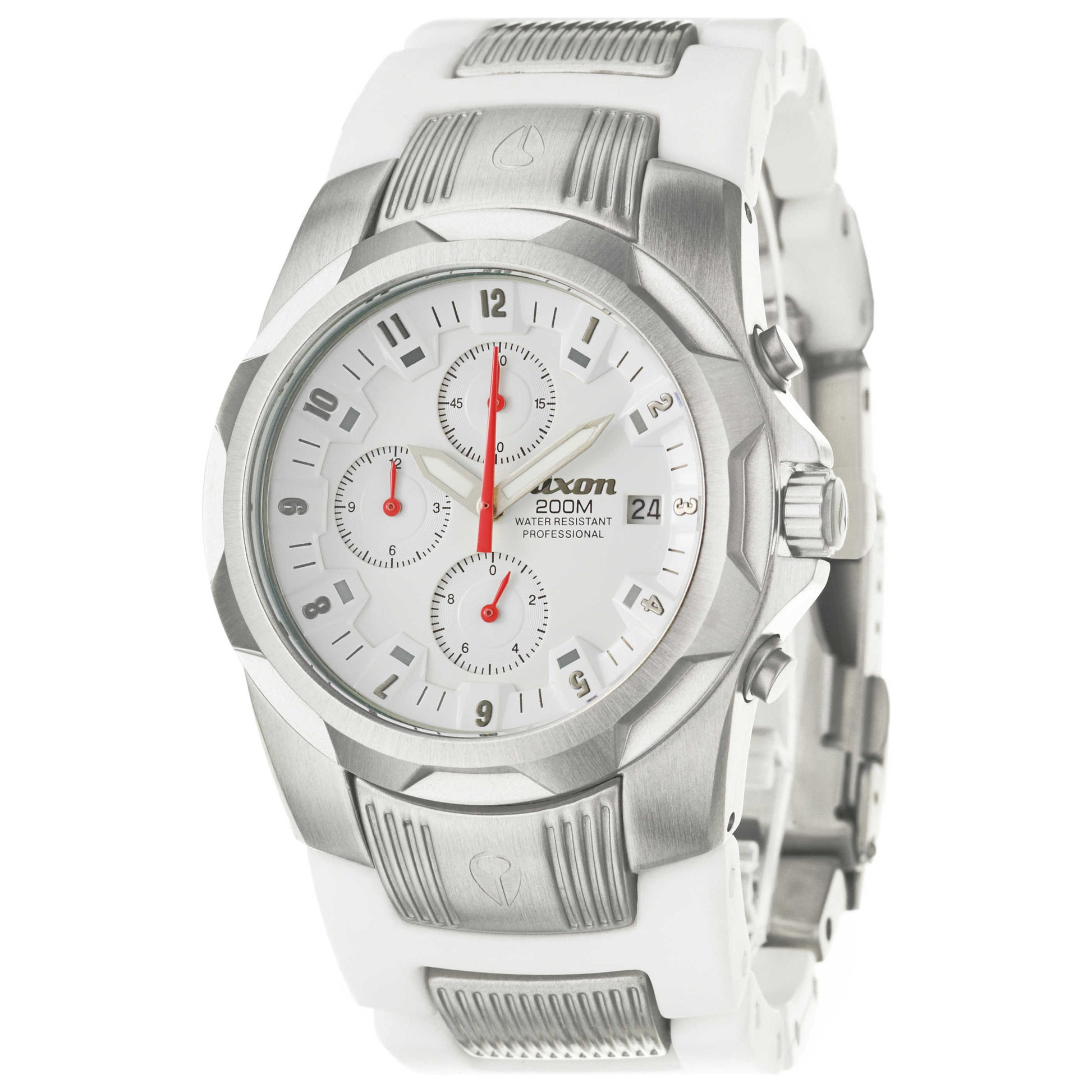 Front view of Nixon The Super Rover Men's Quartz Watch A056-100