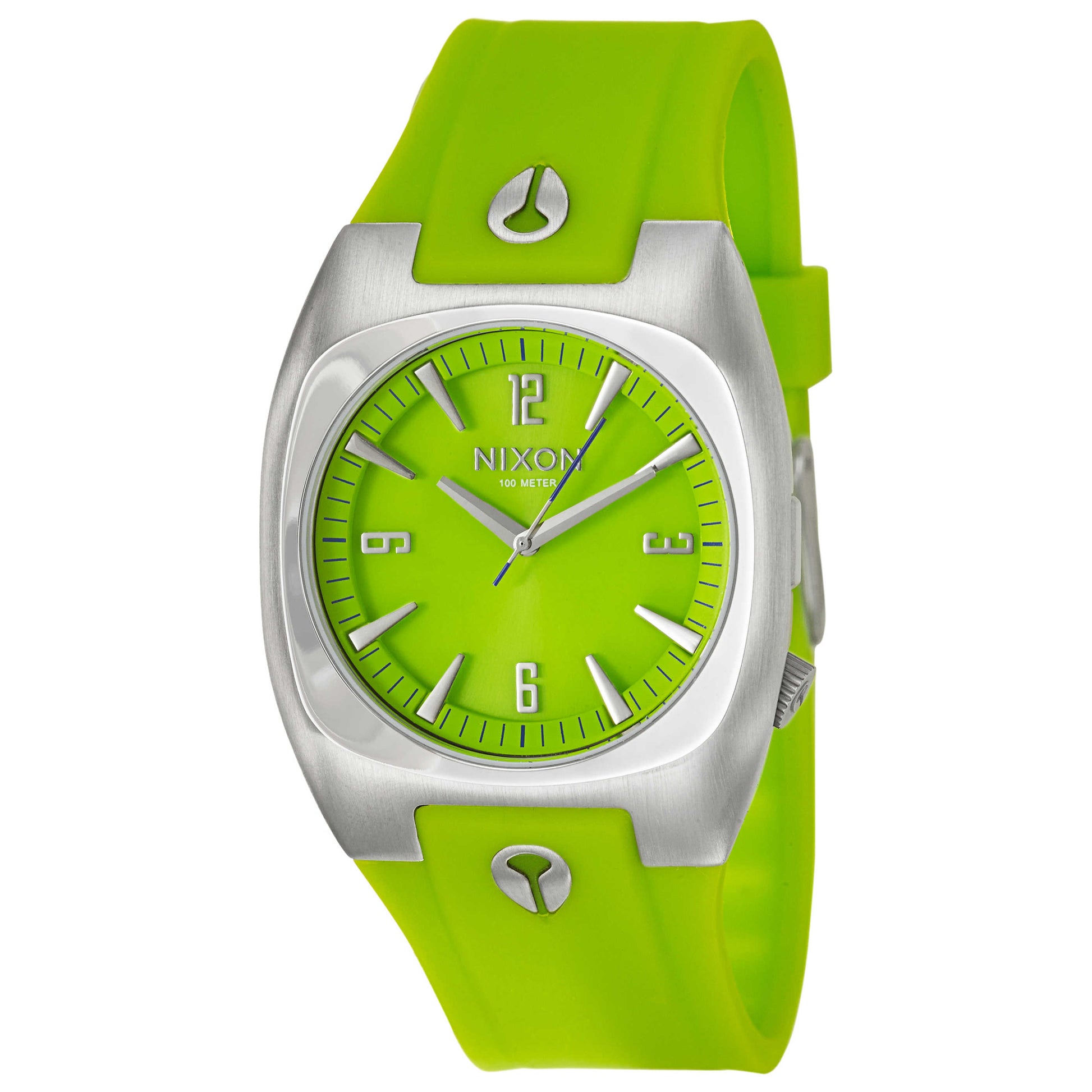 Front view of Nixon The Tach Pu Men's Japanese Quartz (Battery-Powered) Watch A068536-00