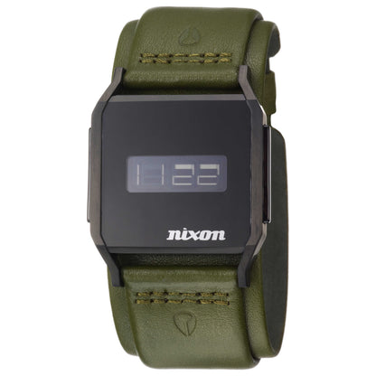 Front view of Nixon The Atom Men's Quartz Watch A071-032